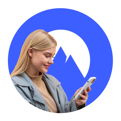 Woman using phone
